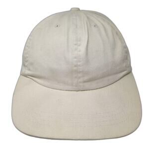 Honors Baseball Cap Beige OS Plain Blank Cotton Twill Adjustable Slideback Hat